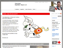 Tablet Screenshot of drk-siegen-sued.de